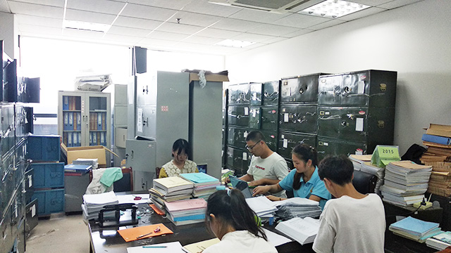 琅琊区审计局历年文书档案与审计档案整理