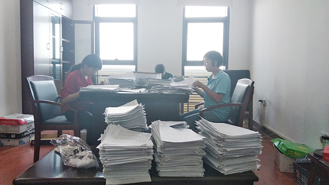 琅琊区政府办文书档案整理