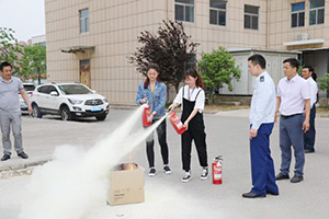 锦合档案公司参加琅琊区档案馆开展的消防安全培训和应急演练